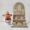 Dia De Los Muertos Altar with Altar Supplies 25pcs Coloured Wood(Woody)4.3"D x 7"W x 11.8"H